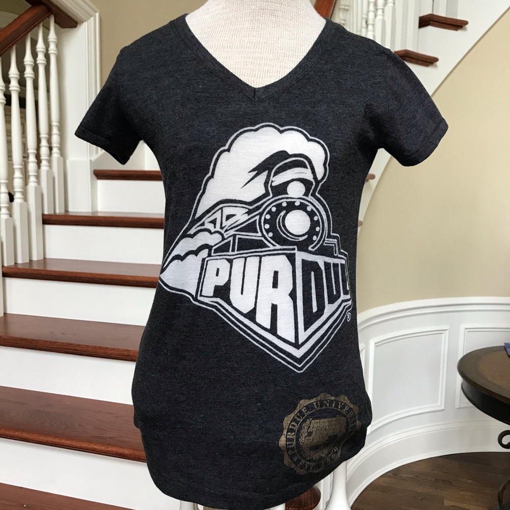 Purdue Boilermakers V-neck tee Boiler Up!